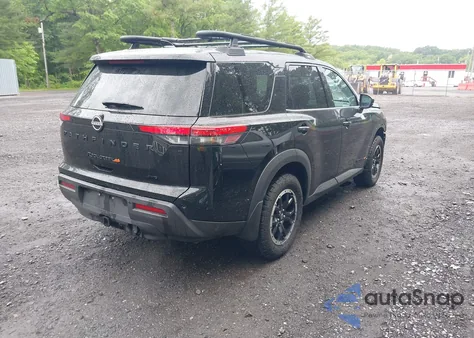 2024 Nissan Pathfinder Rock Creek 4Wd из США, поврежденный, VIN 5N1DR3BDXRC295432